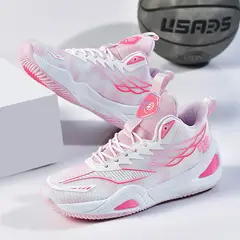 DANWEILE - Zapatillas de baloncesto para estudiantes para hombre-rosa
