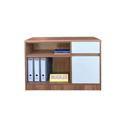 TEMEL - Credenza Mesa Auxiliar 100 cm Catania Blanco NARA – iMUEBLES
