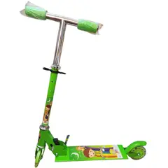 GENERICO - Scooter Infantil Verde Niña con Luces
