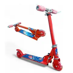 GENERICO - Scooter Infantil Rojo Niño con Luces