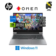 Laptop Gaming OMEN 16-AE0075CL /i7-14700HX/ 16 GB RAM/ 1.0TB SSD/ VIDEO RTX 4070 8 GB/ 16.1"FHD