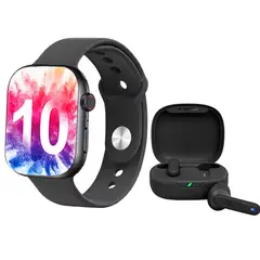 JBL - Audifonos Wave 300 Vibe Negro y Toumi S10 Pro B Reloj inteligente