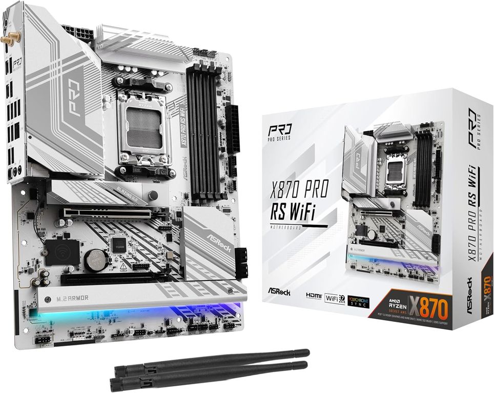 Motherboard X870 Pro RS WiFi AMD X870 AMD AM5 ATX