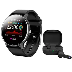 JBL - Audifonos Wave 300 Vibe Negro y Fit Pro reloj inteligente B