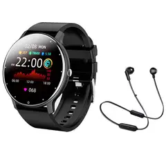 JBL - Audifonos 215BT Negro Bluetooth y Fit Pro reloj inteligente B