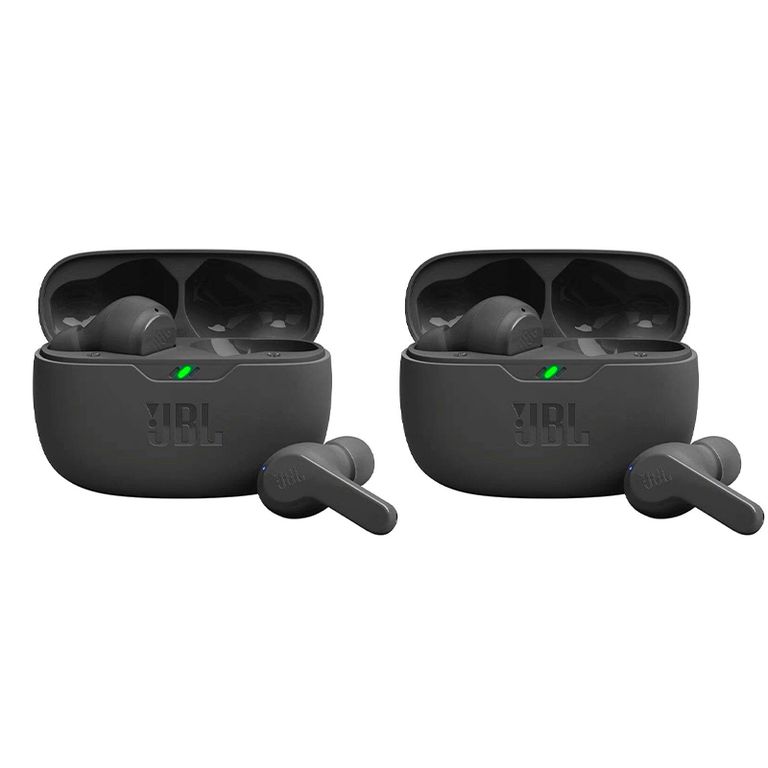 Set 2 Audífonos Bluetooth WAVE BEAM -Negro