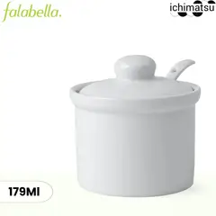 ICHIMATSU - Azucarero de Loza Con Cucharita 179ml