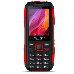 ASTROM - Celular 2G Dual Sim BENETTON PANTALLA 2. 4" AST1701H Rojo