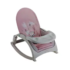 PIUBELLO - MECEDORA MUSICAL 2 EN 1 ROSA