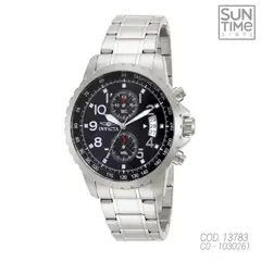 INVICTA - RELOJ ANALOGICO HOMBRE 13783 PLATEADO CLASICO 1030261