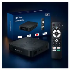 GENERICO - Reproductor Android TV 2025 – 8K UHD con Puerto de Red y Certificación