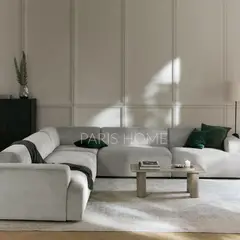 GENERICO - Seccional Rinconero Longhe Gala 4 Plazas Pana - Gris