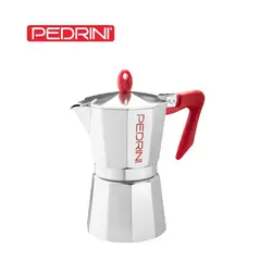 PEDRINI - Cafetera moka mango rojo 6 tz