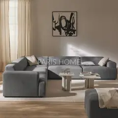 GENERICO - Seccional Rinconero Longhe Gala 4 Plazas Tejido - Gris