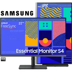 SAMSUNG - Monitor Essential S4 LS27C432GANXZA 27 IPS Full HD 100Hz Pivot