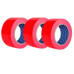 INGCO TOOLS - Cinta de señalizacion delimitacion rojo 30m WPN4H35 3 unidades Wadfow