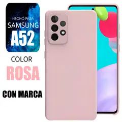 SAMSUNG - Silicone Case Para A52 Rosa Marca