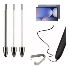 GENERICO - Puntas Repuesto Metal Para S Pen Galaxy Tab S10 Fe Fe Plus