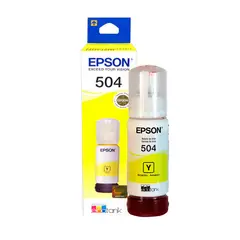 EPSON - Botella de tinta T504420-AL color amarillo 70ml