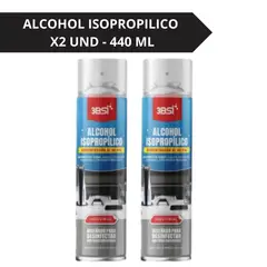 3BSI - ALCOHOL ISOPROPILICO AL 99.9% SPRAY 440 ML X2 UND