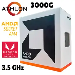 AMD - PROCESADOR ATHLON 3000G AM4 35GHZ CON COOLER