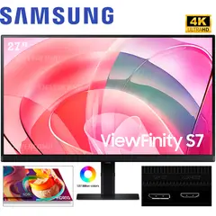 SAMSUNG - Monitor ViewFinity S7 27" IPS 4K UHD 60Hz 5ms