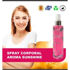 CIEN FRAGANCIAS - BODY MIST CITRICA FLORAL SUNSHINE CIENFRAGANCIAS CIEN ESENCIAS 200ML