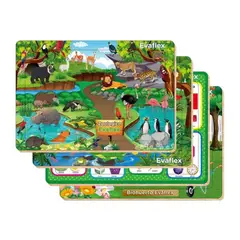 EVAFLEX - ROMPECABEZAS X 30 PCS SURTIDOS