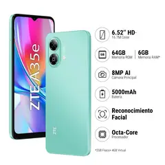 ZTE - CELULAR SMARTPHONE BLADE A35e 2GB+64GB VERDE
