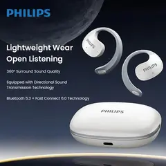 PHILIPS - Audífonos Bluetooth TAT2708 - Negro Y Estuche
