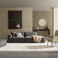 GENERICO - Sofá Chaise Izquierdo Jonathan - Gris Oscuro