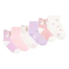 HUGGIES - Medias para Niña Bebé 6Pack