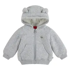 HUGGIES - Casaca para Niño Bebé Sherpa Lined Diamond