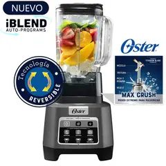 OSTER - Licuadora Xtreme Mix 2l Con Programas Automáticos Iblend BLSTXPG-BW