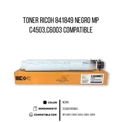 RICOH - Toner 841849 Negro 544g C4503. C4504 Compatible