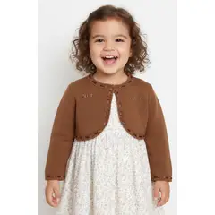 GENERICO - Bolero Chaqueta Corta Cintas Mandalay Knits