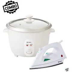 IMACO - Combo Olla Arrocera Rc006 + Plancha Eta 10