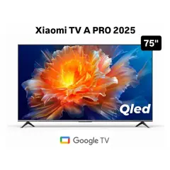 XIAOMI - Televisor TV A PRO 75'' 2025 4K UHD Tecnología QLED
