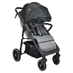 PRIORI - Coche Paseador Para Bebé Minos Negro