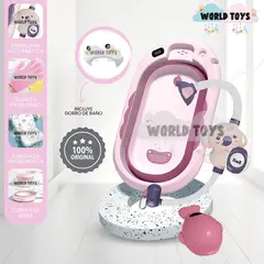 BABY - Bañera Plegable Multiuso «SPLASH» Pink