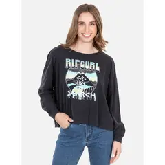 RIP CURL - Polo The search Black 6P246