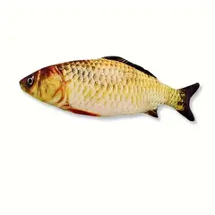 GENERICO - Juguete Pez Electrico para Gatos - Amarillo