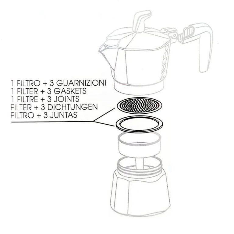 Repuesto cafetera 6 tz