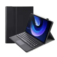 GENERICO - Funda Con Teclado Bluetooth Touchpad para Xiaomi PAD 6 11" - NEGRO