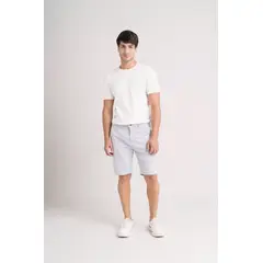 VELEZ - Vélez Bermuda Semifit Caruso Hombre Casual Deportiva Lila