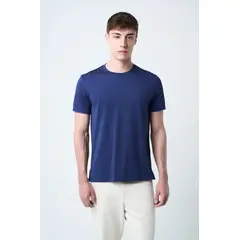 Velez - Vélez Polo Micropima Arizona Hombre Semifit Azul Oscuro