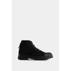 VELEZ - Vélez Botas Zipper Cuero Hombre Cremallera En Talón Negro