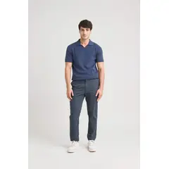 VELEZ - Vélez Pantalón Chad Para Hombre Acabado Soft Azul Oscuro