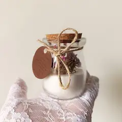 GENERICO - Vela Vintage Recuerdo Baby Shower Matrimonio