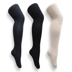 LIMA ATELIER - PACK X3 PANTY BEBÉ NIÑA ALGODÓN PIMA GRUESA DE INVIERNO